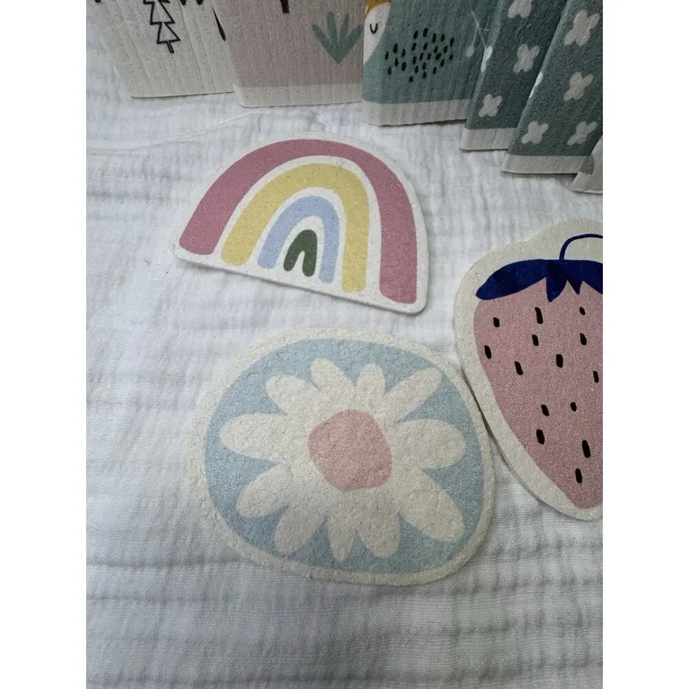 New Swedish Dish Cloths By Recyco 8 Pack Dish Towels 4 Wash Cloths Or Rags
